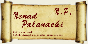 Nenad Palanački vizit kartica